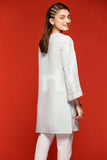 PS18-265 Blue Embroidered Stitched Lawn Shirt- 1PC
