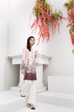 PS18-114 Peach Digital Printed Stitched Lawn Shirt - 1PC