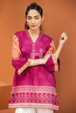 PE18-10 Pink Digital Printed Stitched Lawn Shirt - 1PC