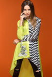 PS18-256 Green Embroidered Stitched Lawn Shirt- 1PC