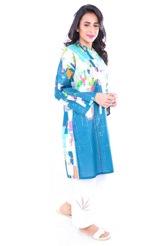 Multi 1 Pc Printed Cambric Shirt GLS-18-18