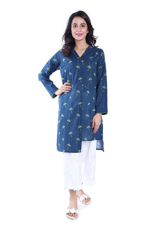 Multi 1 Pc Printed Lawn Shirt GLS-18-166 DP
