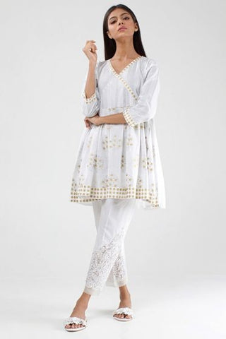Block Printed Peplum