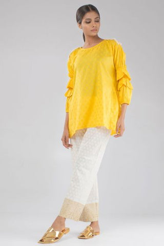 Shoulder-Patch Top