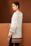 PE18-17 Off White Printed Stitched Lawn Shirt- 1PC