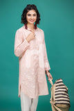 PS17-197 Pink Embroidered Stitched Lawn Shirt- 1PC