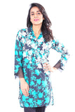 Multi 1 Pc Printed Cambric Shirt GLW-17-69