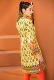 PE18-18 Green Embroidered Stitched Lawn Shirt- 1PC