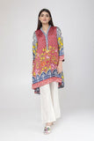 Satin Printed Kurta