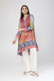 Satin Printed Kurta